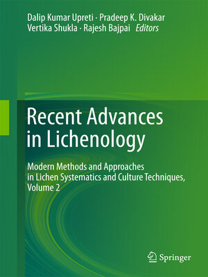 cover image of Recent Advances in Lichenology